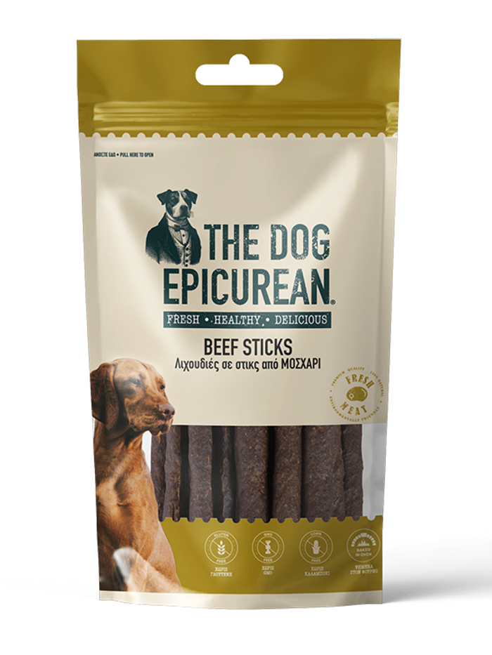 Doca Epicurean Sticks Lixoudies se Stick Skulou xoris Sitira & Gouteni me Mosxari 100gr